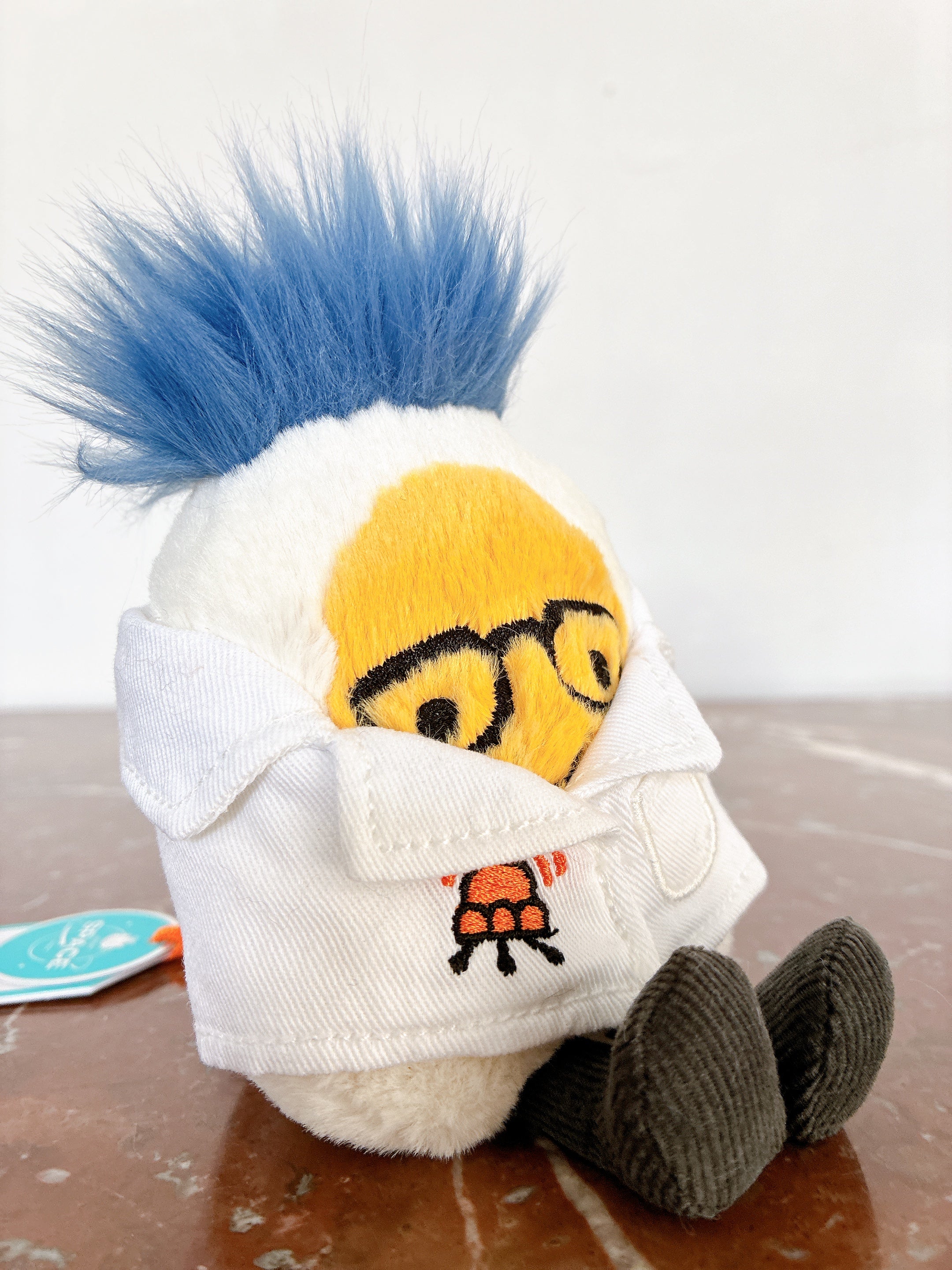 Jellycat Boiled egg scientist outfit— Korea Pop-Up Exclusive