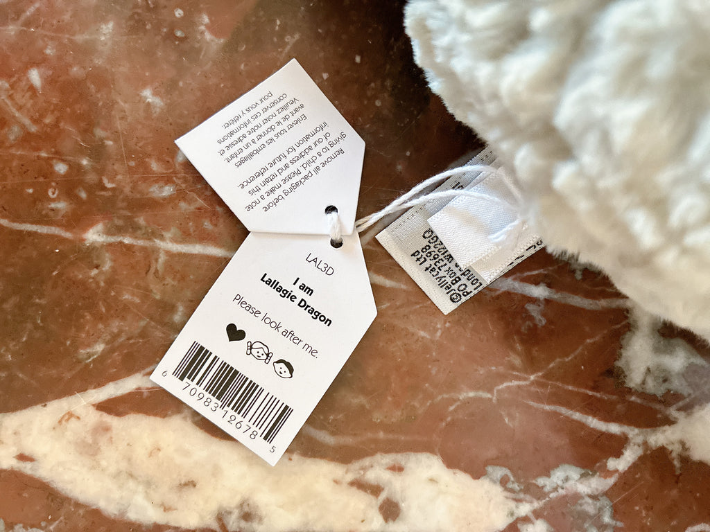 Jellycat Lallagie Dragon (New with Tag)