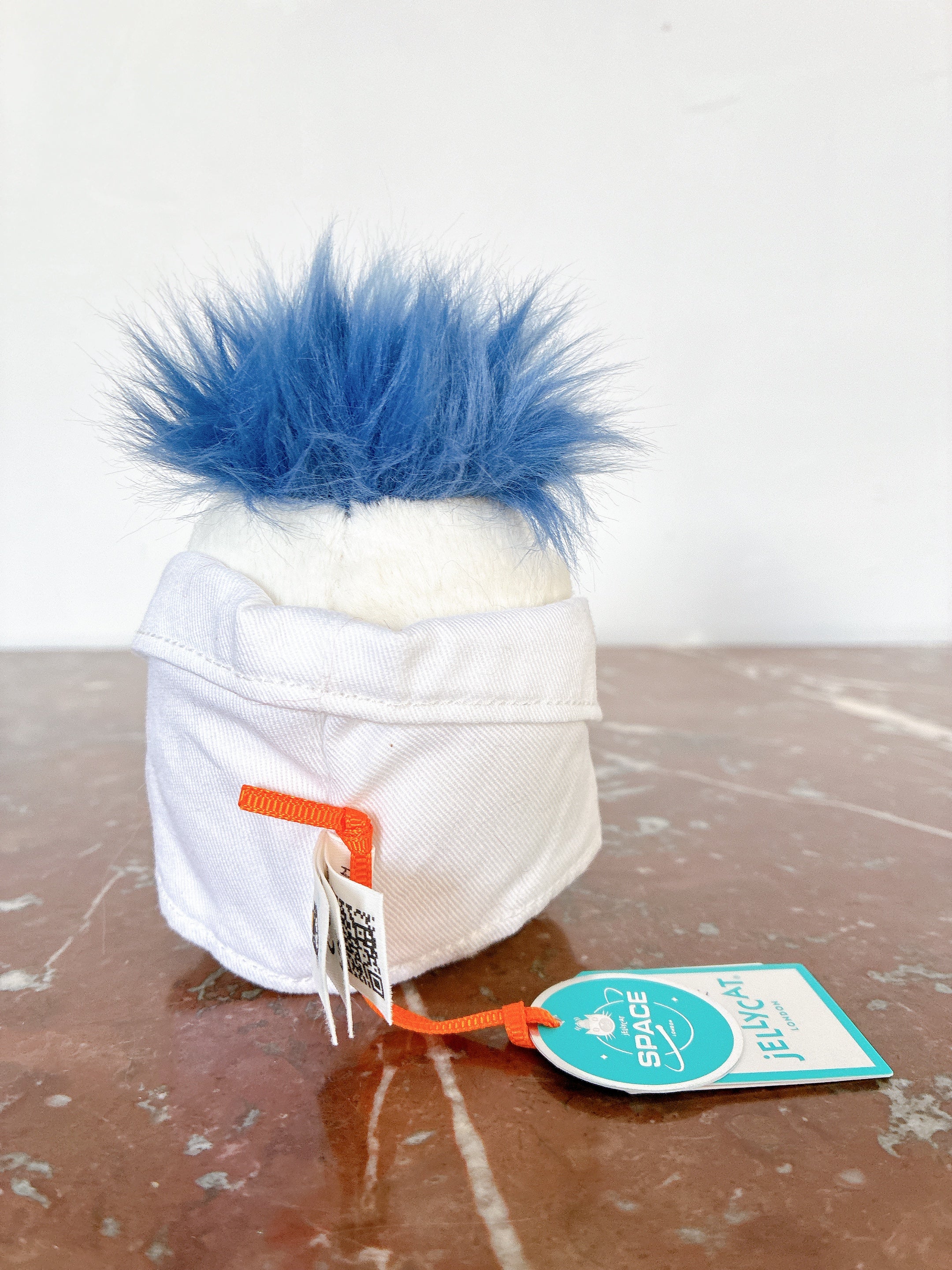 クリスタルゼリーeggちゃん Jellycat Boiled egg scientist outfit— Korea Pop-Up Exclusive