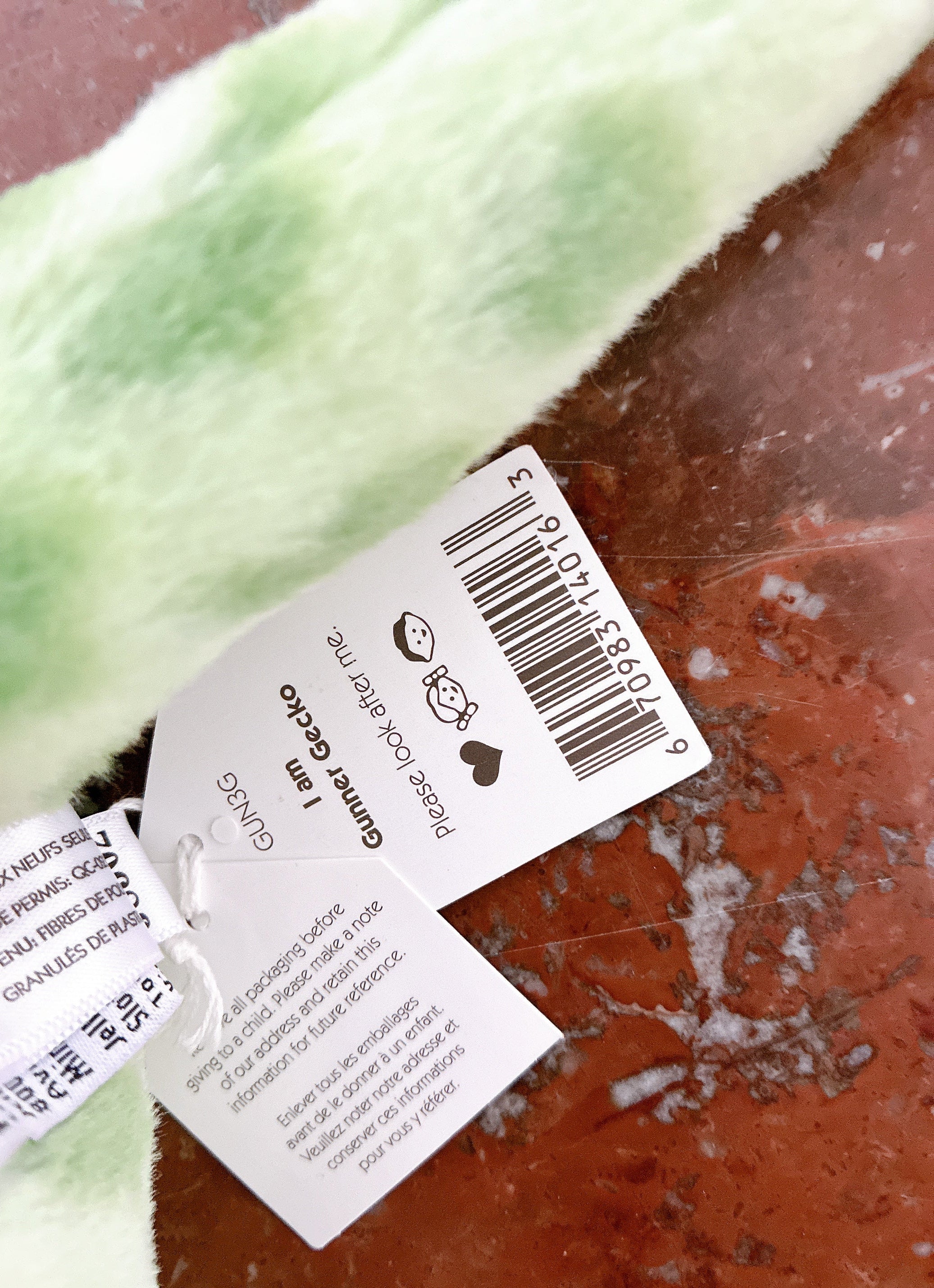 Jellycat Gunner Gecko (New with tag)