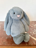 Jellycat Bashful Dusky Blue Bunny (Medium) [New with Tag]