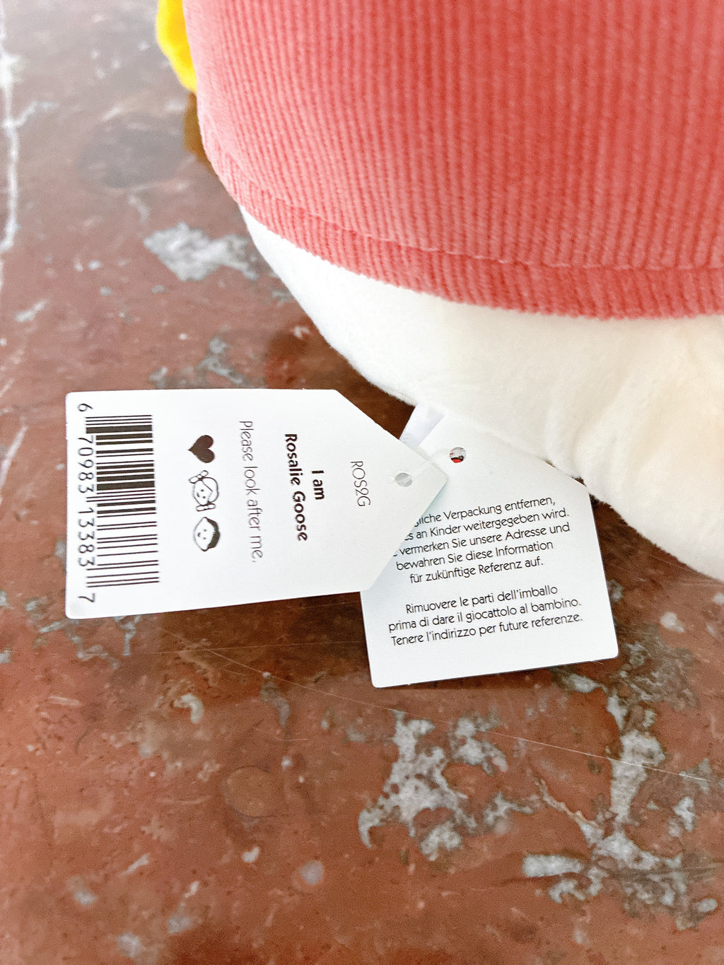 Jellycat Rosalie Goose (New with tag)